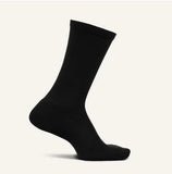 Feetures - Therapeutic Cushion Crew Socks - Black or White
