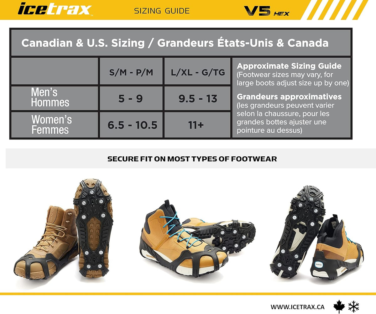 Ice Trax Winter Ice Grips – Foot Solutions Westmount