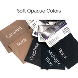 Thigh High with Anti-Slip (Soft Opaque) - Cuisse avec bande anti-glisse (Opaque doux)