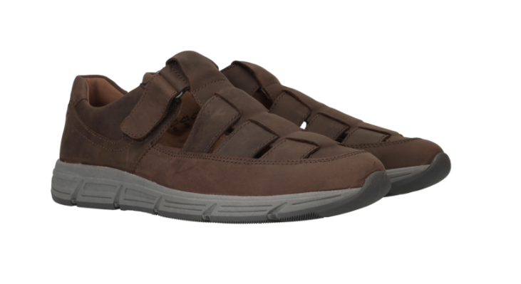 Waldlaufer Brown Leather Shoe Sz 7.5 Men\'s. Rolling Sole For Foot & Back Health! Waldlaufer Spring/Summer 2026 Collection - Reliable comfort  main image 2