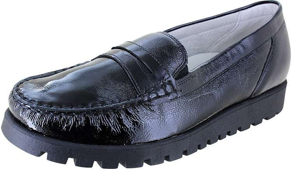 Hegli - Navy Blue Patent