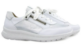 Rap Shoe - White & Silver