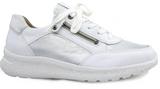 Rap Shoe - White & Silver